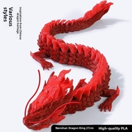 MOMIAN | Glow-in-the-Dark 3D Printed Dragon Toy with Full Joint Movement