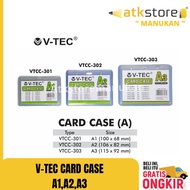 V-tec Card case size A1 A2 A3 (contents 20) || A1 A2 A3 SIZE MICA COVER || Lanyard || Transparent mi