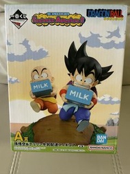 全新日版 一番賞 A賞 孫悟空＆無限 送牛奶模型 一番くじ ドラゴンボール Fantastic Adventure 2 孫悟空＆クリリン牛乳配達フィギュア