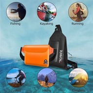 2 in 1 IPX8 Waterproof Waist Dry Bag Touch Screen Compatible Chest Bag with Adjustable Strap Perfect