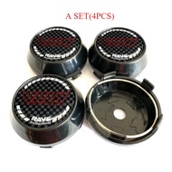 4PCS 64MM/60MM Car Wheel Center Caps Red Logo Fit For Rays Volk Racing Whwwl CE28n TE37 ZE40 G25