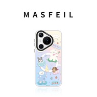 MASFEIL | เคสโทรศัพท์บางพิเศษคลุมทั้งเครื่องสำหรับ Huawei Pura80Pro P70 P40Pro+