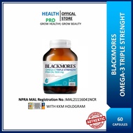 Blackmores Omega-3 TRIPLE STRENGHT Fish Oil 1500mg