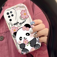 Casing HP OPPO A94 F19 Pro Reno 5F Reno 5 Lite Reno5 F Reno5 Lite Case Casing Soft Anti Drop Softcase Silicone Panda Huahua Cute Cellphone Case