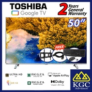 (Free Shipping) Toshiba 50" Smart 4K UHD Android TV 50C350LP [Free Wireless Keyboard &amp; Mouse + Bracket + HDMI Cable]