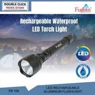 Fujibin FB-168 Multi-Purpose Rechargeable Led Aluminium Flashlight Led Torch Light