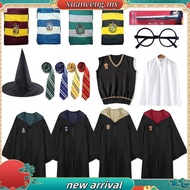 Malaysia Ready Stock🔥Movies Storybook Wizard School Academy H/P Kids Cosplay Costume Set