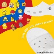 💜[SG] Fast Shipping - Pokemon Pikachu Jibbits / Jibbits Charm for Crocs Sandals / Cute Sanrio Jibbit