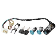 Line Ignition Ignition Switch 5 Assembly Moped Key 50cc49cc Electric Start Scooter Suitable for 5CVT