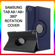 Samsung Tab A9/A9 Plus 360 Rotation Cover Samsung Tab A9+ A9 A9 Plus Stand Casing