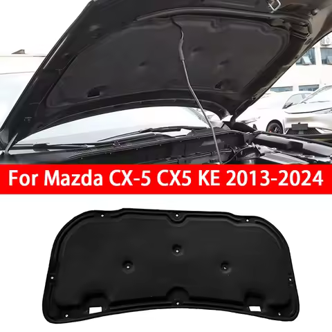 Car Front Engine Hood Sound and Heat Insulation Cotton for Mazda CX-5 CX5 KE 2013~2024