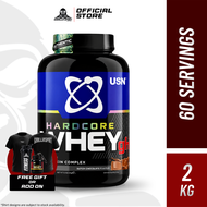 USN Hardcore Whey gH Muscle Protein Powder USN Whey - ( 54g/1.8KG Protein )