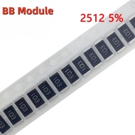 100 pcs 2512 5% 1W SMD Chip Resistor 0R-10M 0 1 10 47 100 150 220 470 Om 1R 10R 47R 100R 220R 470R 1