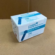 全新Genteel 採血針100支/盒(適合美國無痛採血筆使用) 糖尿針 糠尿試紙針