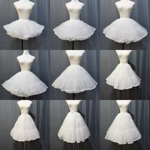 Lolita Super Stuffed Petticoat Boneless Violent Skirt Support Soft Yarn Short Duck Butt Korea Japan 