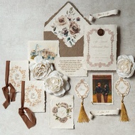 Custom Keepsake Vows Wedding & Proposal Book/ - Handmade Aesthetic & Personal