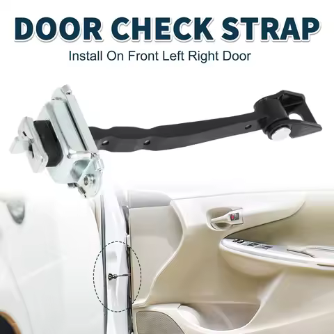 UXCELL Door Check Strap Stopper Limiter for Skoda Octavia Mk2 2004-2013 No.1Z0837249D Front Left Rig