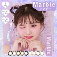 Marble by LUXURY 1day 【彩色隱形眼鏡/日拋/有・無度數/10片裝】