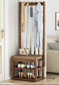 P723 換鞋凳 掛衣架 入門衣帽架 組合鞋櫃 門廳櫃 玄關櫃 可坐鞋櫃 鞋架 穿鞋凳 門口鞋架 高身鞋架 Shoe Cabinet 全新包送貨