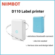 Niimbot D110 Label Maker Printer Inkless Bluetooth Label Thermal Printer Portable mini cartoon versi