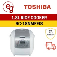 Toshiba RC-18NMFEIS 1.8L Micom Rice Cooker | 1-year Local Warranty