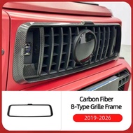 BStyle Carbon Fiber Grille Frame Cover For Mercedes Benz GClass G63 W464 W465 20192026 Exterior Gril