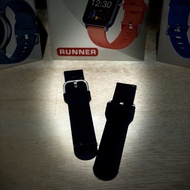Rubber Strap Digitec Smart Watch Runner/Pulse/Lite - Black