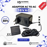 CYBERSONIC 18VAC 1000mA 18W Adapter Model 240A18-1000 Transformer Adapter AC to AC