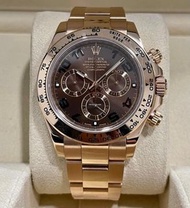 Rolex Daytona 玫瑰金腕錶 116505
