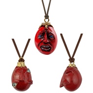 Anime Berserk Behelit Necklace Guts Griffith Egg of King Pendant Necklace Vintage Rope Chain for Wom