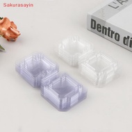 {Sakurasayin} 10Pcs CPU Box CPU Plastic Protective Case CPU Clamshell Tray Case Container new