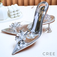 CREE - JULIA crystal heels 7 cm High heels