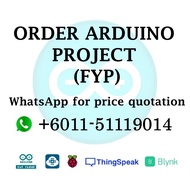 FYP - Order Final Year Project | Arduino | IoT | Raspberry Pi | ESP32 | Nodemcu | Robotic | Electronic | Electrical