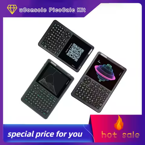 uConsole PicoCalc Kit, handheld terminal ClockworkPi v2.0 with Raspberry Pi Pico-H 264kb for ,retro-