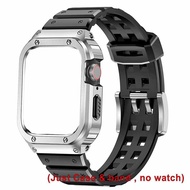 Dây đeo thép không gỉ 45mm 44mm + Ốp cho vòng đeo đồng hồ Apple Vỏ Khung ốp lưng kim loại 49mm siêu