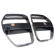 Front Grille Grill Upper Bumper Intake Hood Air Vent Frame Grid For BMW M3 G80 M4 G82 G83 2021-2026