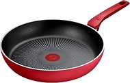 Tefal Daily Expert Red Non-Stick Frypan, 28cm, C2890602, Fixed Handle Aluminium, Titanium Non-Stick Coating, Thermo Signal ™ Technology for Easier Cooking, Suitable for All Cooktops, Oven Safe