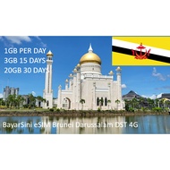 eSIM data【 Brunei 】【 Brunei Darussalam 】Brunei DST 4G