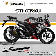 Decal CBR150R FACELIFT / DECAL CBR 15OR / DECAL CBR 150R NEW / STICKER CBR 150R / CUSTOM DESIGN / 03