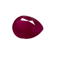 Certified 9.55 Ct Red Bixbite Beryl Pear Cut AAA++ Quality For Jewelry Making