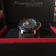 jam tangan alexandre christie 9205 second