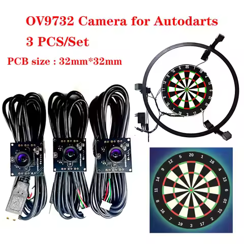 Autodarts Camera OV9732 GXIVISION 1M/2M USB cable 1MP 1280*720 30fps Camera module accuracy rate is