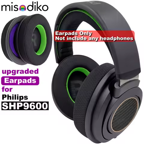 misodiko Upgraded Ear Pads Cushions Replacement for Philips SHP 9600 Headphones