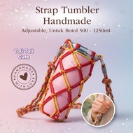 Adjustable Macrame Drinking Bottle Strap for Tumbler 500–1250ml | Cute Tumbler Bag SB01A