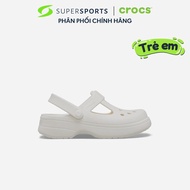 Giày Clog Trẻ Em Crocs Classic Mary Jane - Be - 210615-0WV