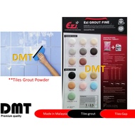 Ezi 1KG Tile Joint Grout Fine Powder,Water Resistant Coloured Cement-Based Grout Tiling Gap Simen Wa