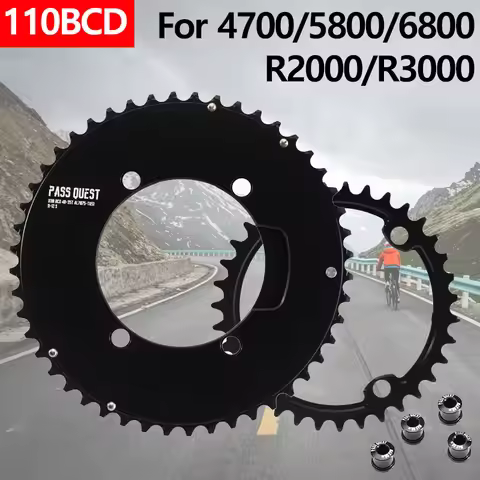 Chainring 110 Bcd 4 Screws For Shimano Dura Ace 9000 105 5800 Ultegra 6800 Tiagra 4700 R2000 R3000 S