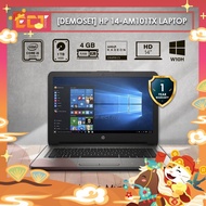(Demo Set) HP 14-AM101TX Laptop (i5-7200U 3.10GHz,1TB,4GB,R5 M430-2G,14",W10) - Black