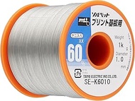 Taiyo Electric Sangyo (Goot) Lead Solder, 0.04 inch (1.0 mm), 60% Tin, 40% Lead, 2.2 lbs (1 kg), Ree