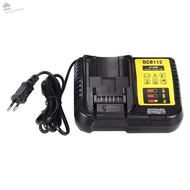 AUGUSTINA Electric Tool Charger Replacement, Safety DCB112 Battery Charger, High Quality Stable ABS 